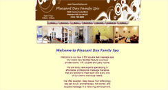 Desktop Screenshot of pleasantdayspa.com